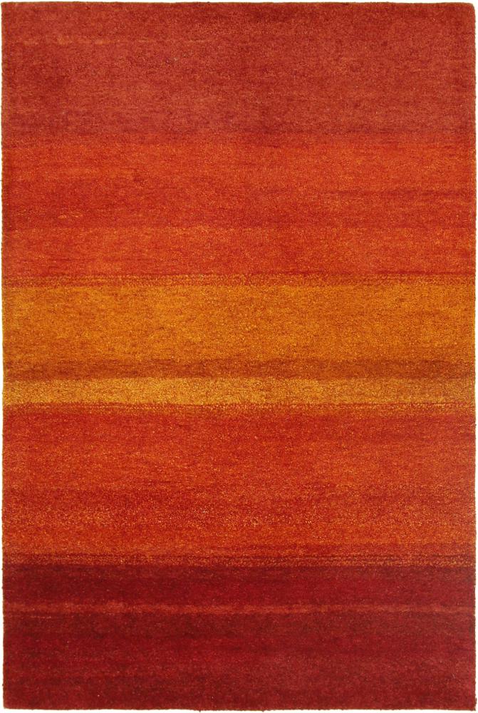 Alfombra india Gabbeh 206x139 206x139, Alfombra persa Anudado a mano