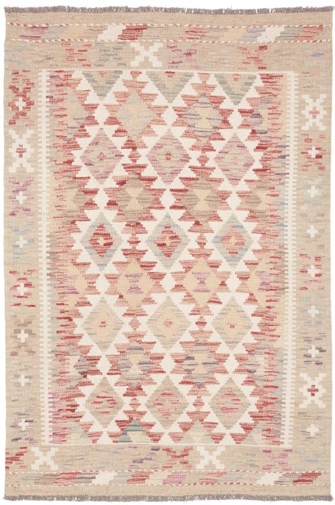 Dywan afgański Kilim Afghan 147x100 147x100, Dywan perski Ręcznie tkane