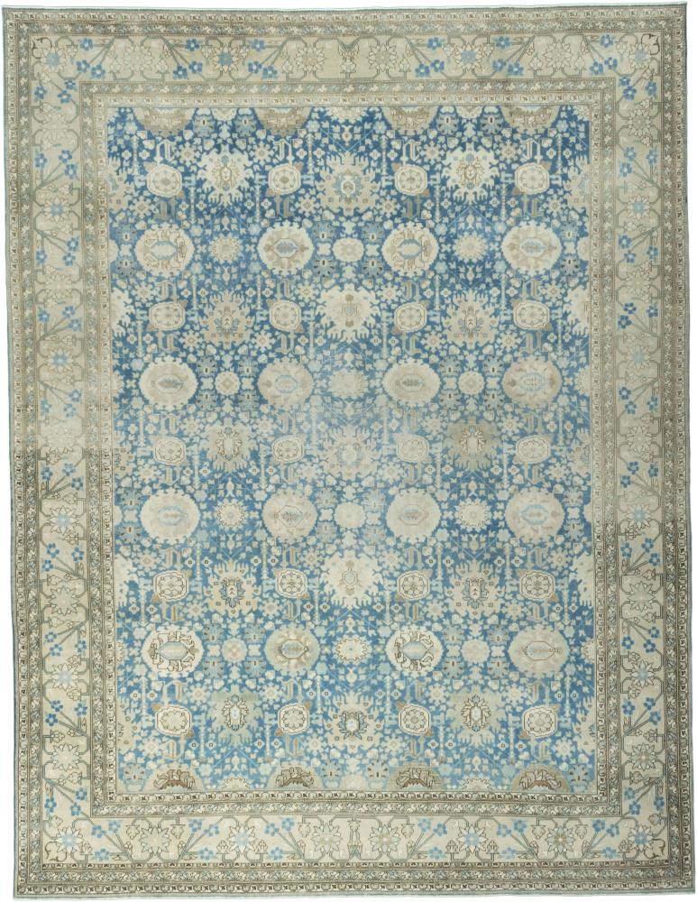 Persian Rug Tabriz Antique Patina 381x293 381x293, Persian Rug Knotted by hand