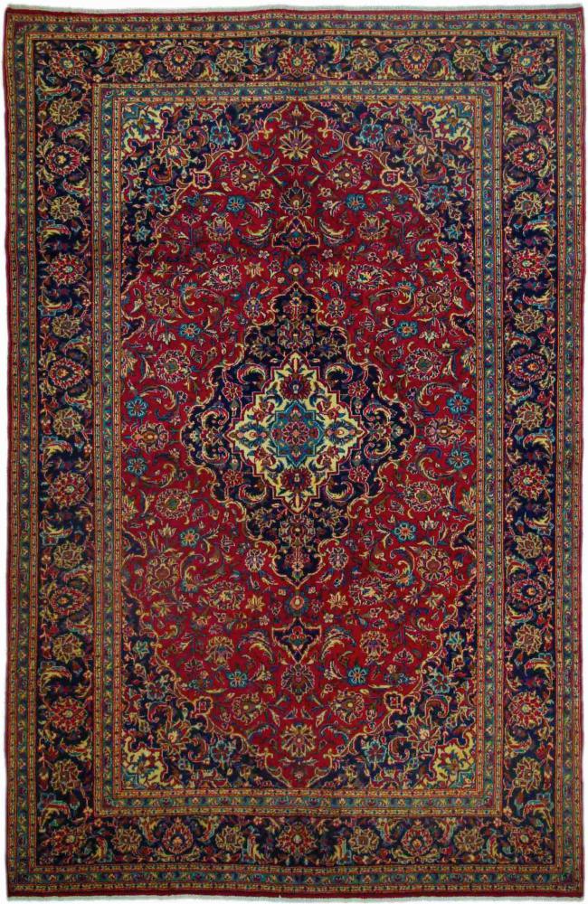 Tapis persan Kashan Ardekan 314x204 314x204, Tapis persan Noué à la main