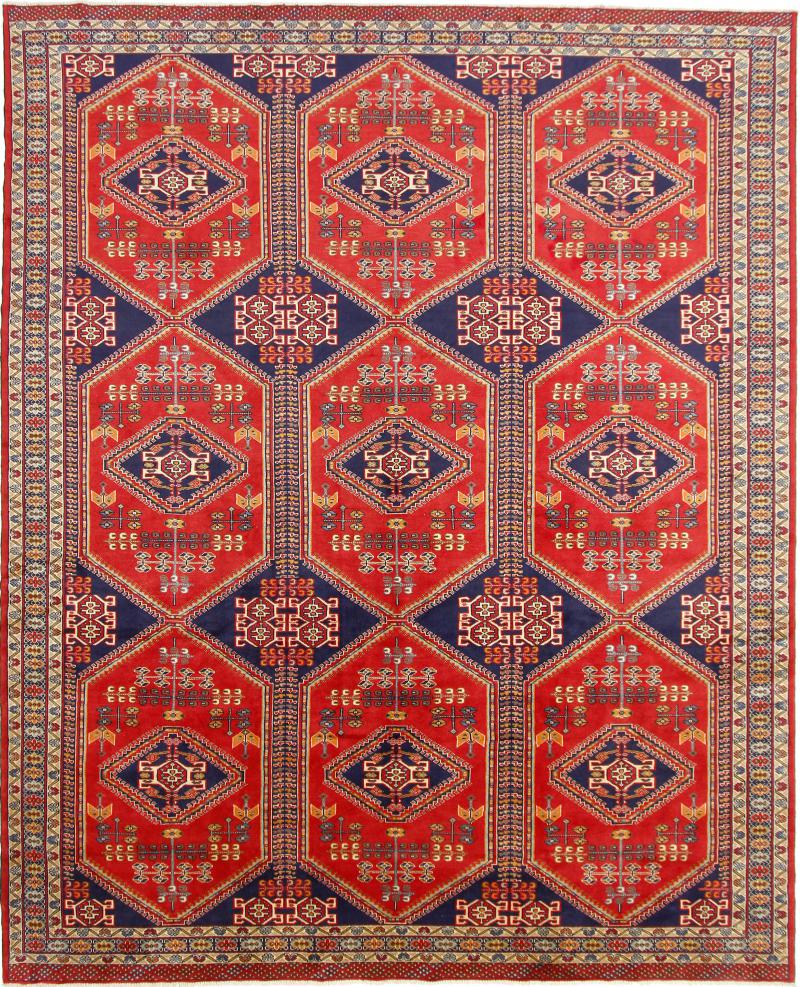 Persian Rug Turkaman 380x305 380x305, Persian Rug Knotted by hand