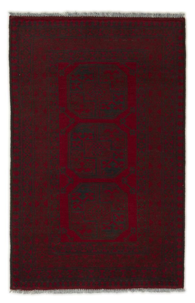 Afghansk tæppe Afghan Akhche 121x79 121x79, Persisk tæppe Knyttet i hånden