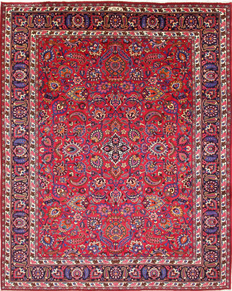 Tappeto persiano Mashhad 376x303 376x303, Tappeto persiano Annodato a mano
