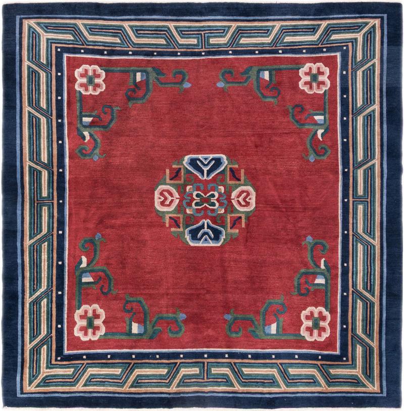 Nepal Teppich Tabat 247x253 247x253, Perserteppich Handgeknüpft