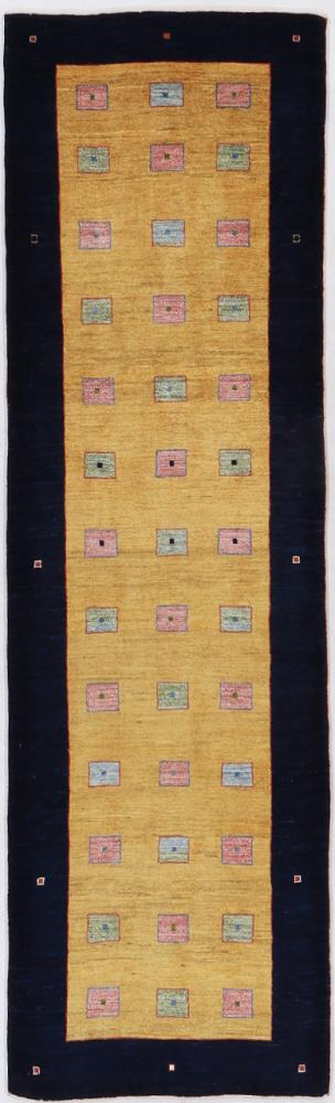 Tapis persan Persan Gabbeh Loribaft 297x85 297x85, Tapis persan Noué à la main