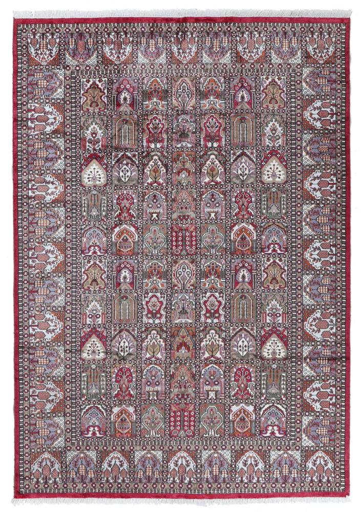 Indischer Teppich Agra Viskose 298x208 298x208, Perserteppich Handgeknüpft