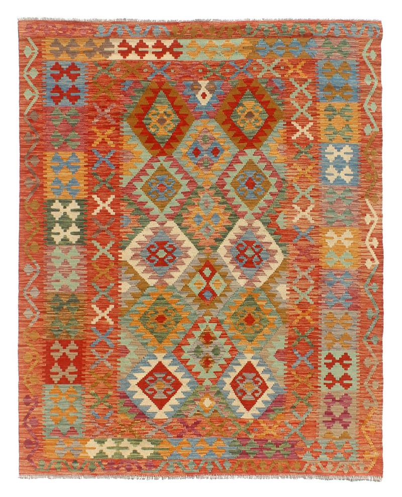 Afghan rug Kilim Afghan 7'9"x5'7" 7'9"x5'7", Persian Rug Woven by hand