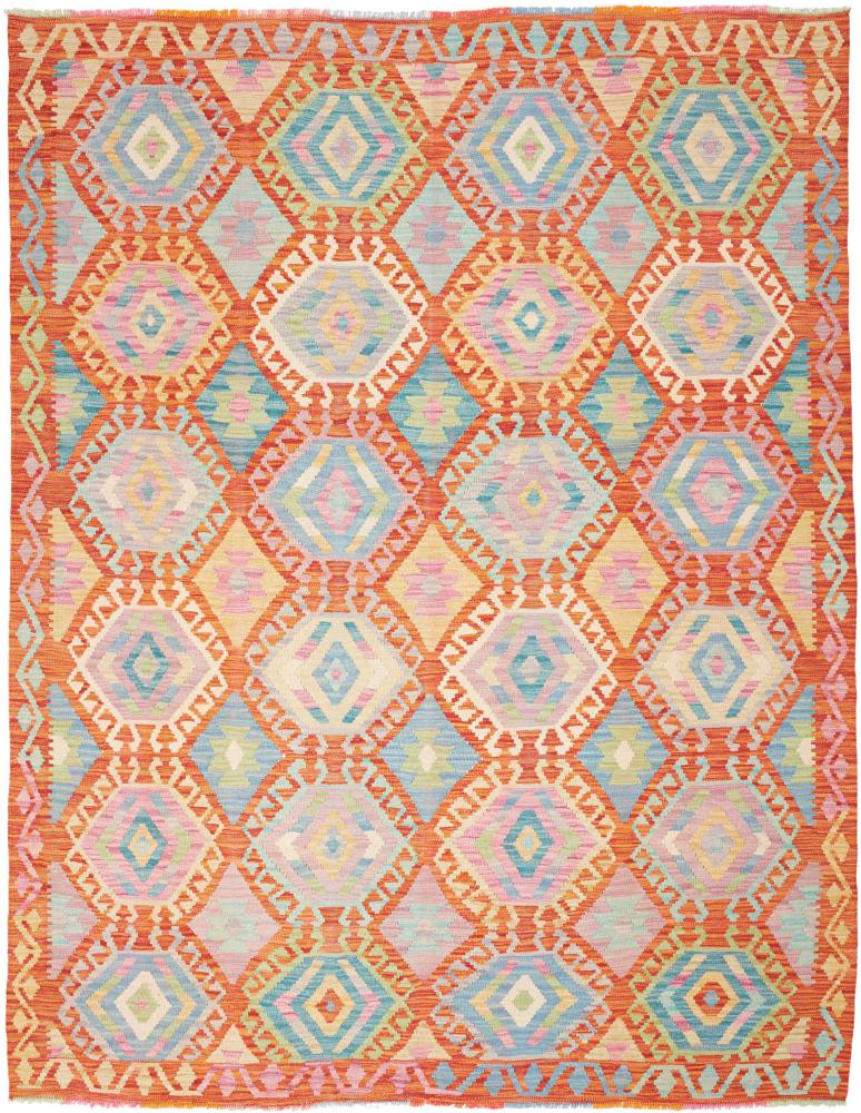 Tapis afghan Kilim Afghan 234x178 234x178, Tapis persan Tissé à la main