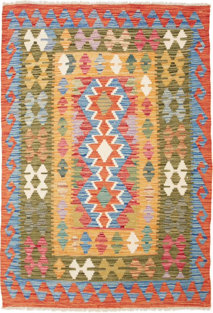 Afghan rug Kilim  Afghan 142x100 142x100, Persian Rug Woven by hand