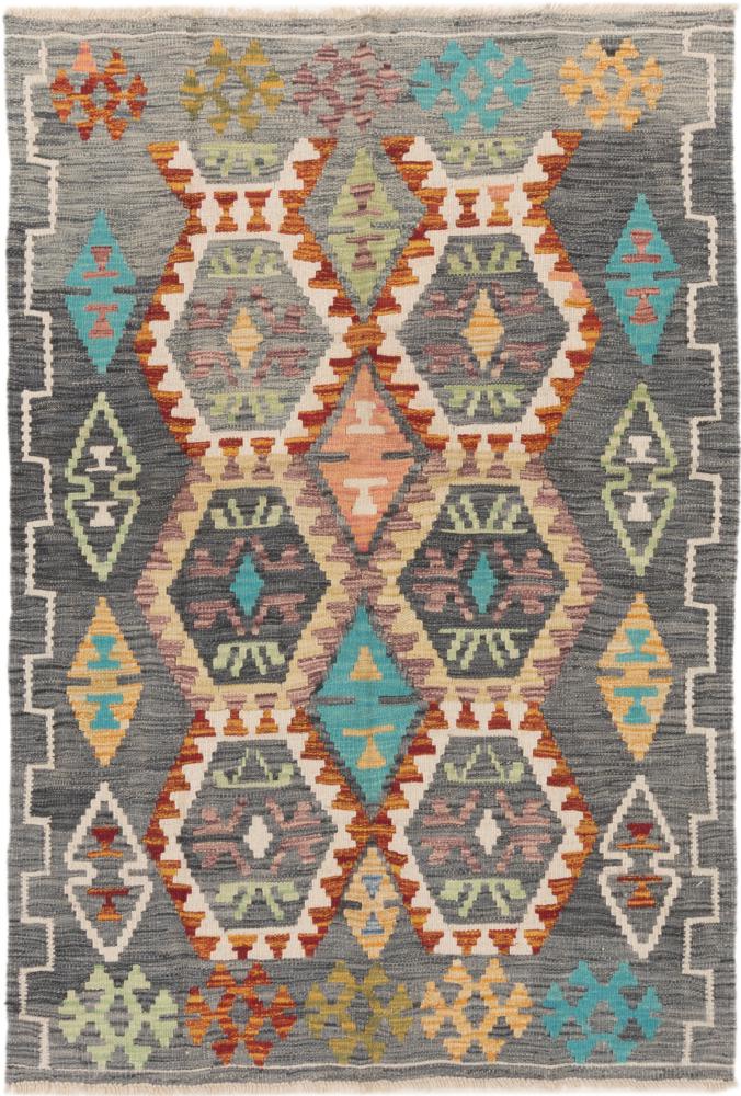 Tapete afegão Kilim Afegão 150x102 150x102, Tapete persa Tecido à mão