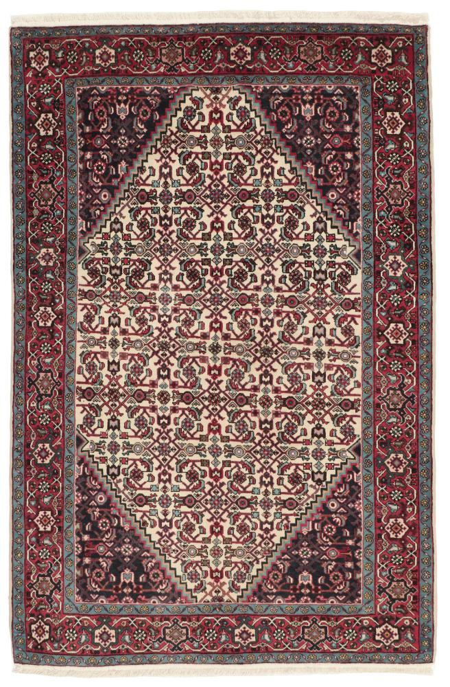 Persian Rug Bidjar 5'1"x3'5" 5'1"x3'5", Persian Rug Knotted by hand