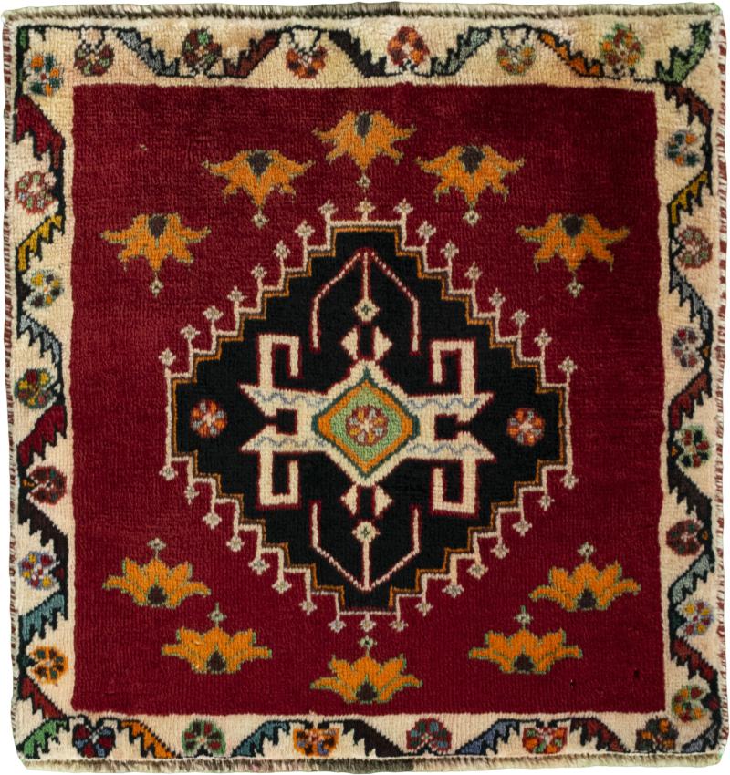 Persian Rug Shiraz 62x59 62x59, Persian Rug Knotted by hand