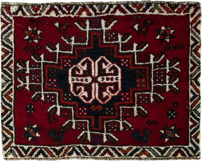 Persian Rug Shiraz 53x69 53x69, Persian Rug Knotted by hand