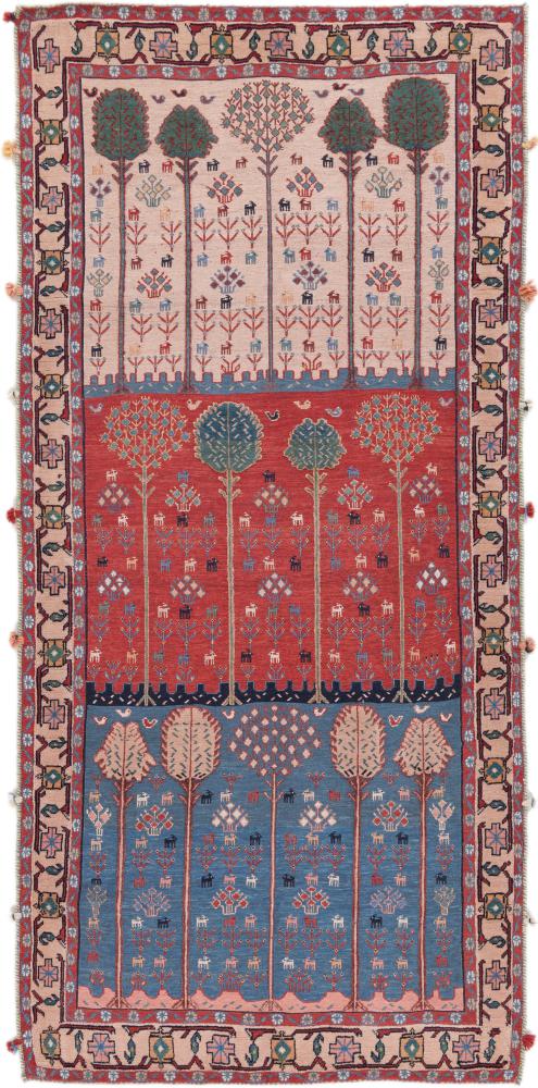 Persisk tæppe Nimbaft Z 209x96 209x96, Persisk tæppe Knyttet i hånden