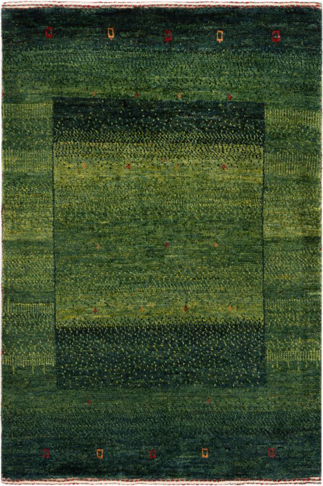 Tappeto persiano Persiano Gabbeh Loribaft Essence 93x62 93x62, Tappeto persiano Annodato a mano