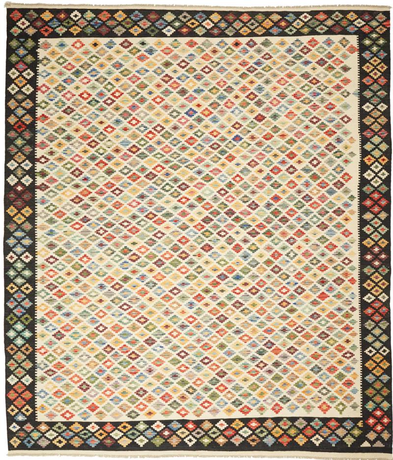 Tapete afegão Kilim Afegão 294x255 294x255, Tapete persa Tecido à mão