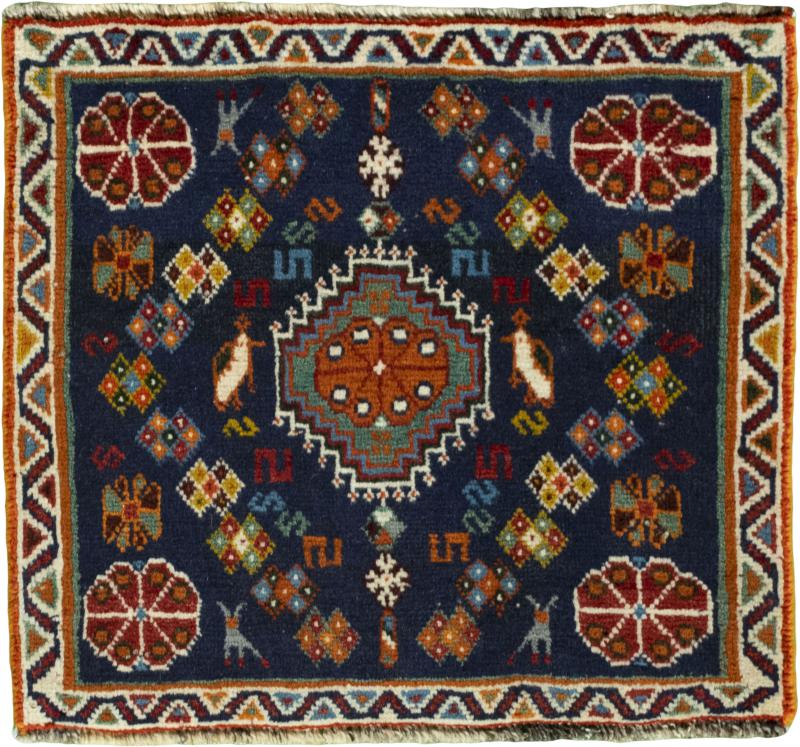 Persisk matta Shiraz 51x57 51x57, Persisk matta Knuten för hand