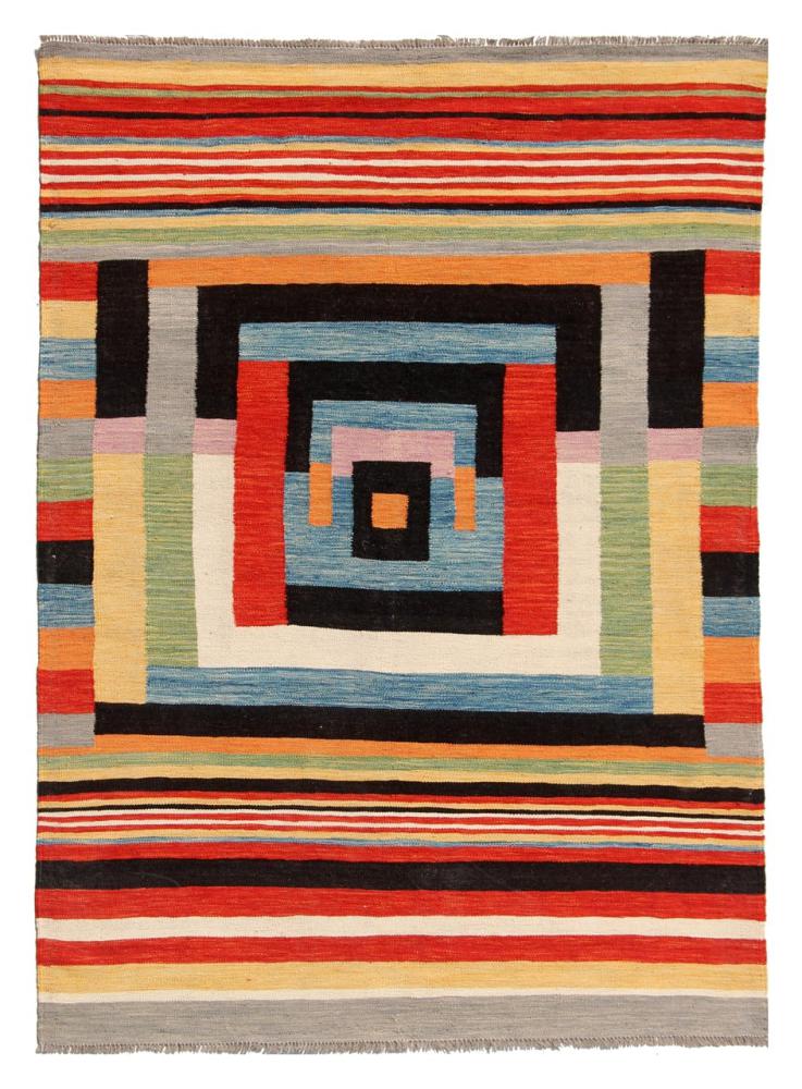 Alfombra afgana Kilim Afghan Edition 203x153 203x153, Alfombra persa Tejido a mano