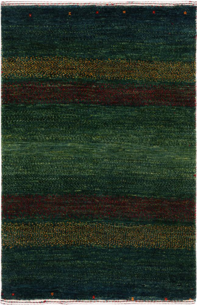 Tappeto persiano Persiano Gabbeh Loribaft Essence 92x61 92x61, Tappeto persiano Annodato a mano