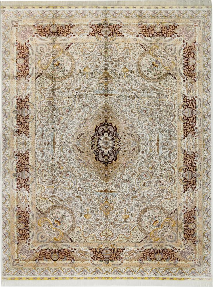 Chinese rug Hereke Silk 363x281 363x281, Persian Rug Knotted by hand