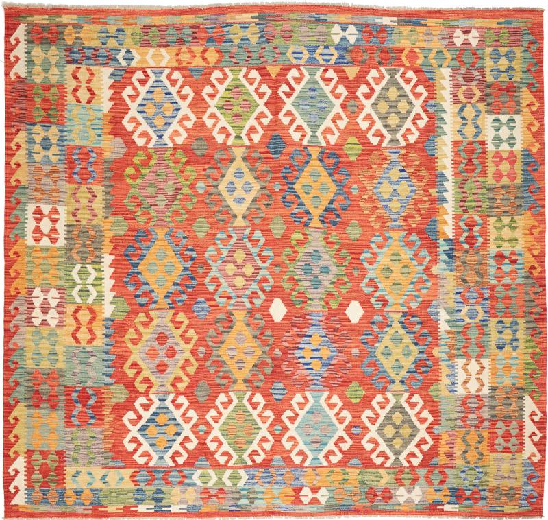 Afgán szőnyeg Kilim Afgán 244x261 244x261, Perzsa szőnyeg szőttesek