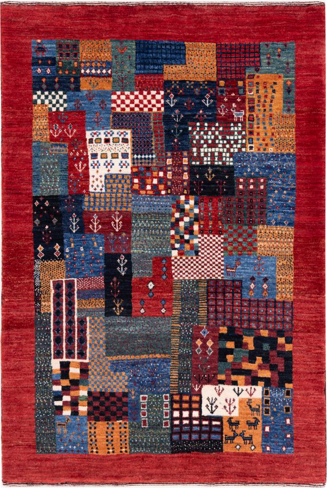 Perzisch tapijt Perzisch Gabbeh Loribaft Nowbaft 122x84 122x84, Perzisch tapijt Handgeknoopte