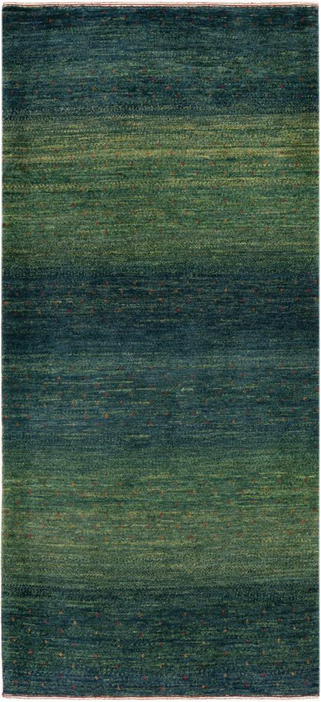 Tapis persan Persan Gabbeh Loribaft Essence 201x89 201x89, Tapis persan Noué à la main