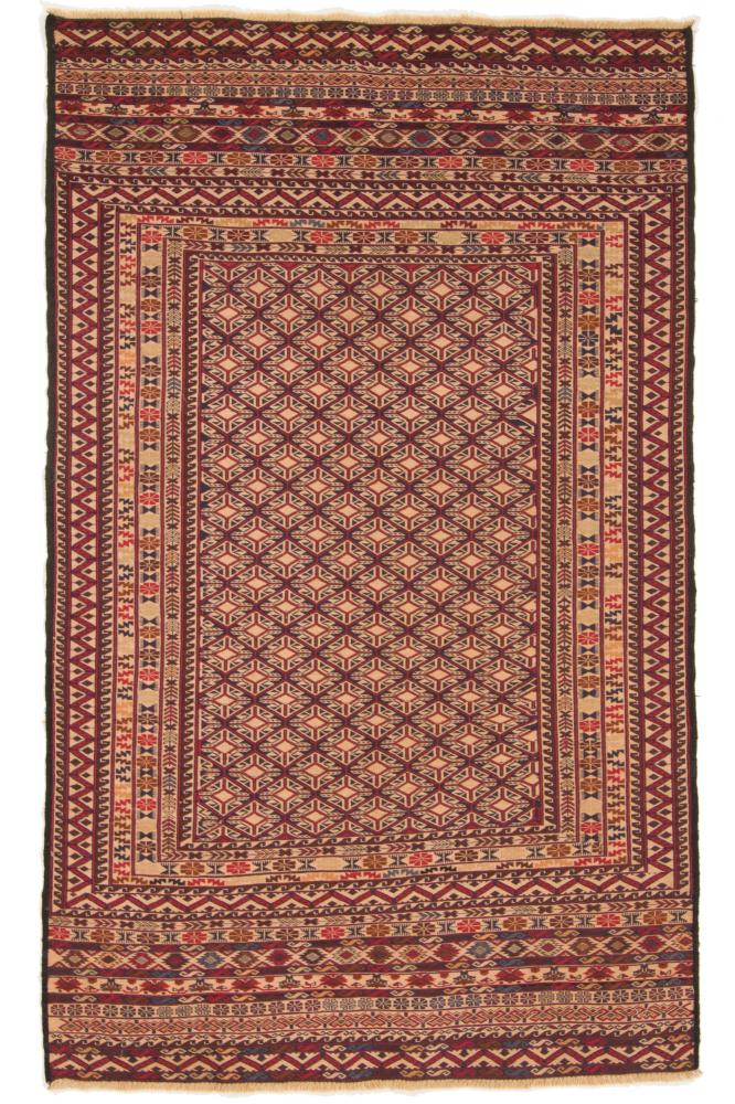 Tapete afegão Kilim Nimbaft 197x118 197x118, Tapete persa Atado à mão