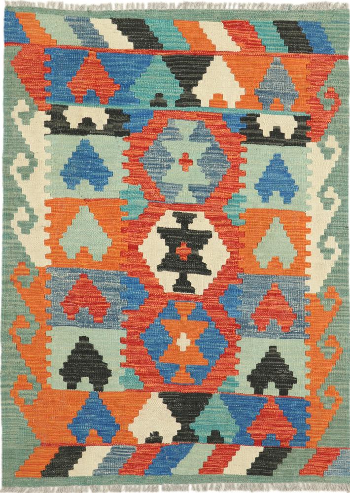 Tapete afegão Kilim Afegão 145x107 145x107, Tapete persa Tecido à mão