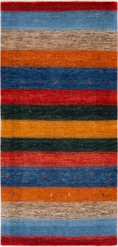 Persisk teppe Persisk Gabbeh Loribaft Essence 203x96 203x96, Persisk teppe Håndknyttet