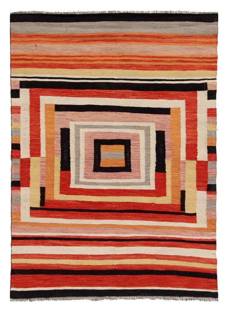 Alfombra afgana Kilim Afghan Edition 199x144 199x144, Alfombra persa Tejido a mano
