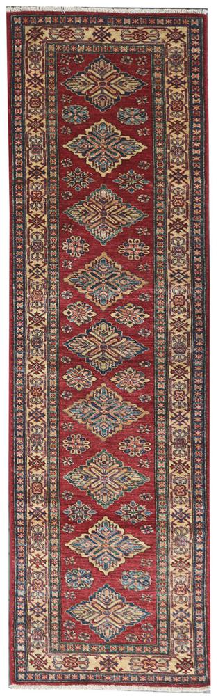 Afghan rug Kazak 287x79 287x79, Persian Rug Knotted by hand