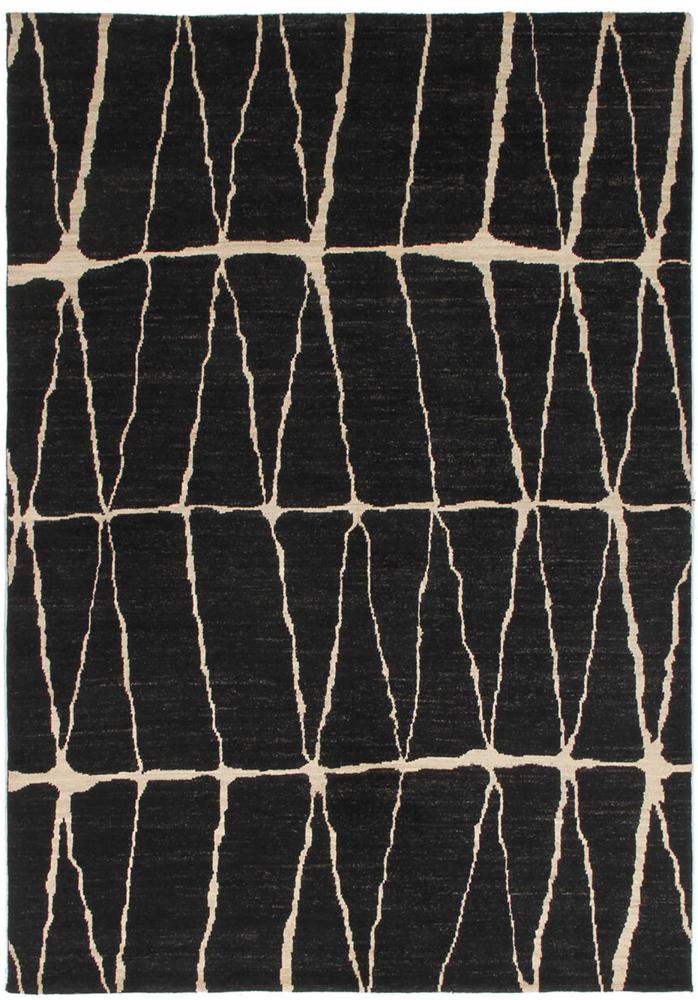 Tapis afghan Berber Design 239x172 239x172, Tapis persan Noué à la main