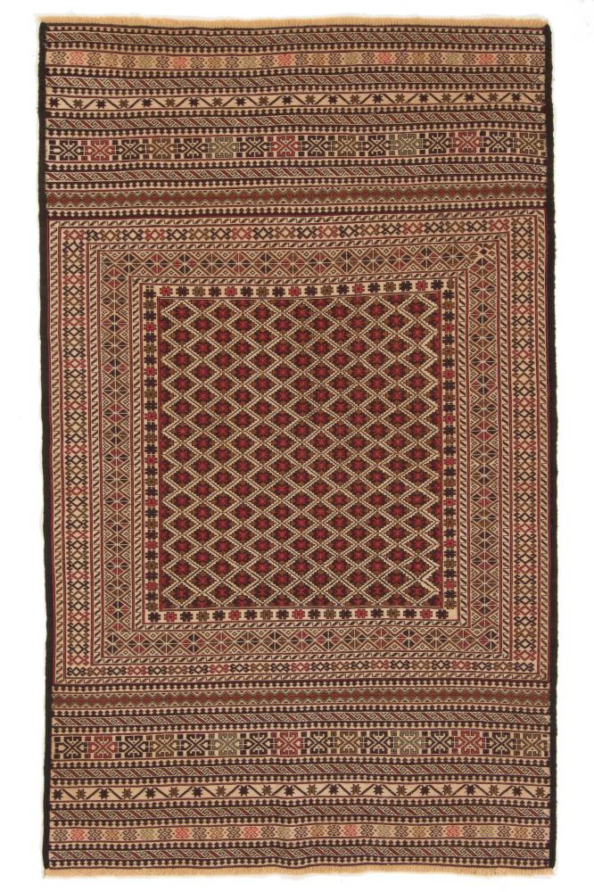 Tapete afegão Kilim Nimbaft 192x121 192x121, Tapete persa Atado à mão