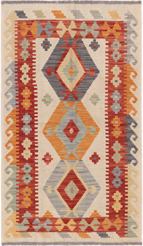 Afgański dywan Kilim Afghan 135x80 135x80, Dywan perski Ręcznie tkany
