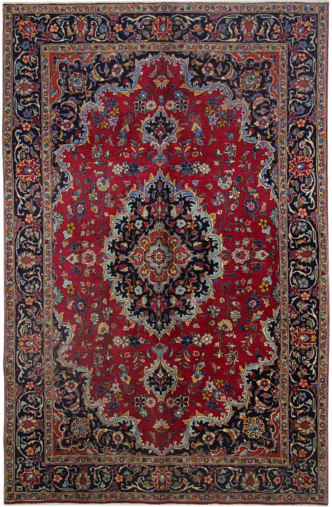 Persisk tæppe Mashhad 294x195 294x195, Persisk tæppe Knyttet i hånden