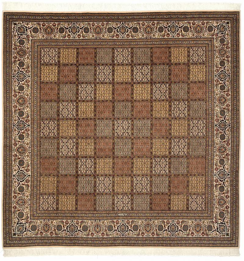 Perzisch tapijt Tabriz Mahi 200x205 200x205, Perzisch tapijt Handgeknoopte