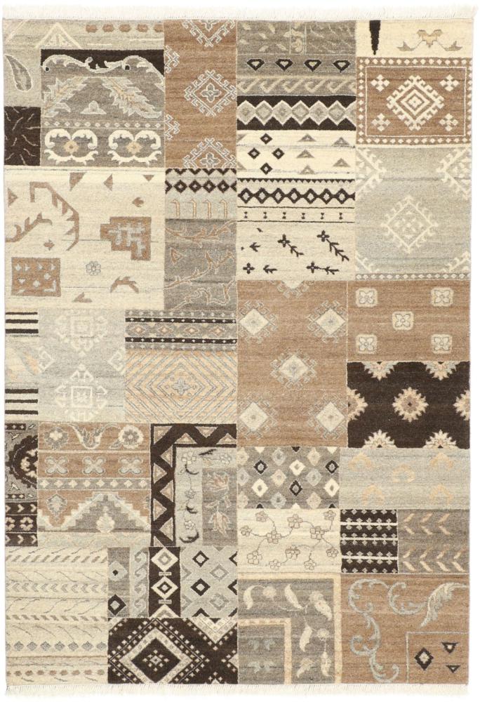 Indo rug Himalaya 198x141 198x141, Persian Rug Knotted by hand