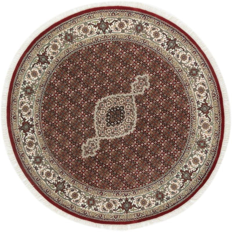 Tapis indien Indo Tabriz Mahi 152x148 152x148, Tapis persan Noué à la main