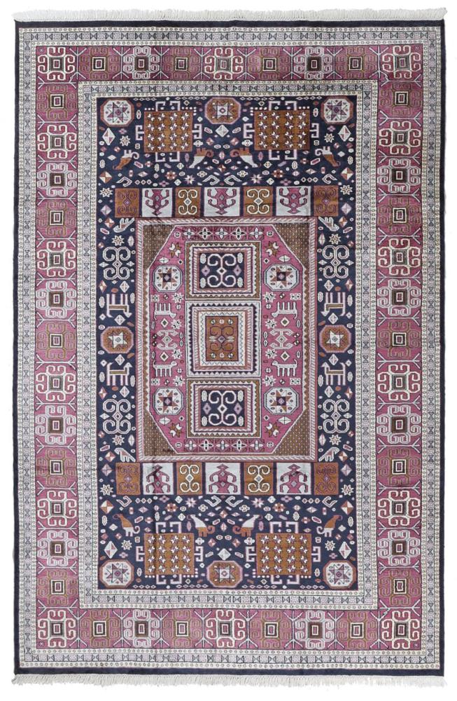 Indo rug Agra Viskose 321x210 321x210, Persian Rug Knotted by hand