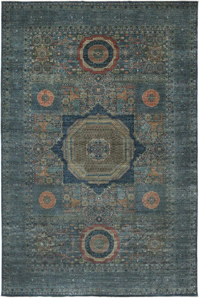 Tapete paquistanês Mamluk 593x387 593x387, Tapete persa Atado à mão
