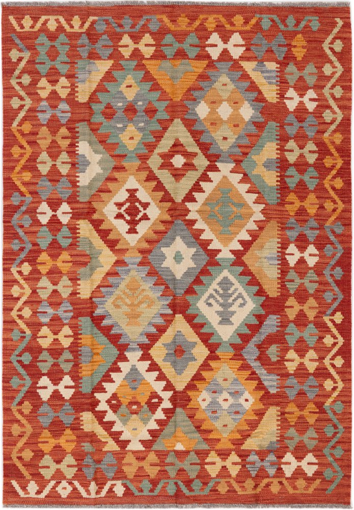 Αφγανικό χαλί Κιλίμ Afghan 173x121 173x121, Περσικό χαλί Χειροποίητο υφαντό