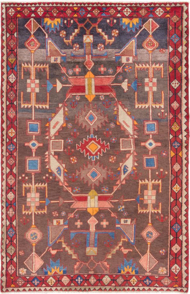 Persian Rug Nahavand 229x148 229x148, Persian Rug Knotted by hand
