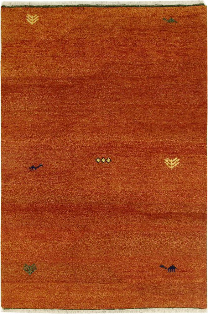 Alfombra india Gabbeh 200x143 200x143, Alfombra persa Anudado a mano