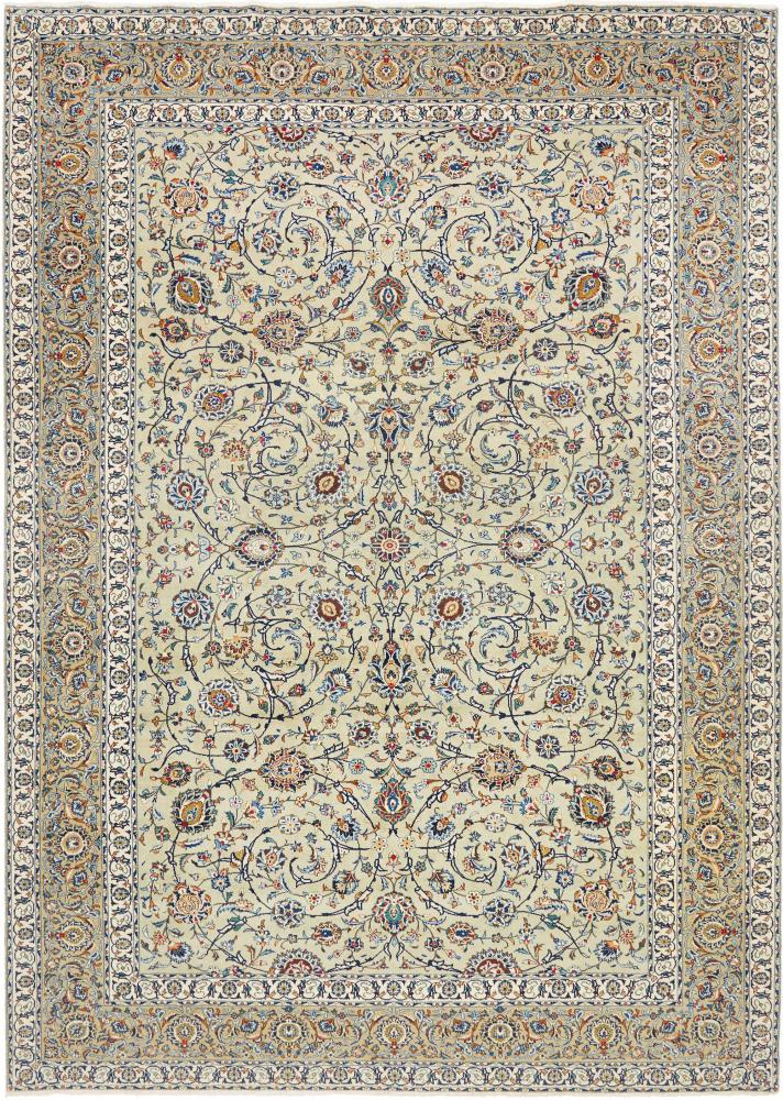 ペルシャ絨毯 カシャン 371x259 371x259, ペルシャ絨毯 手織り