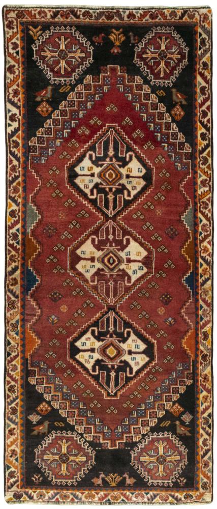 Tapis persan Shiraz 244x101 244x101, Tapis persan Noué à la main