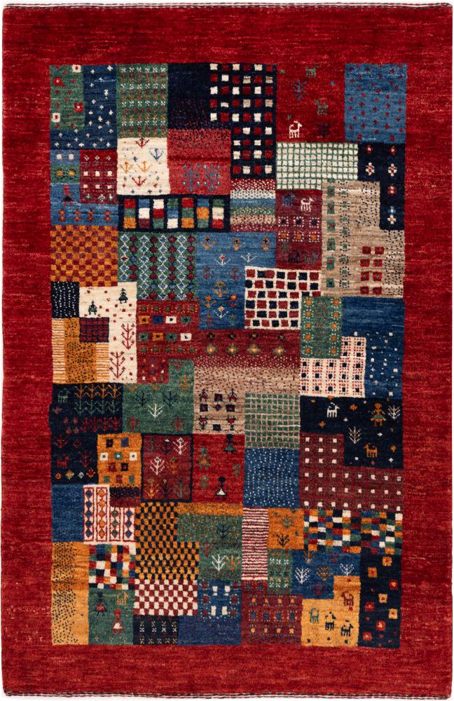 Perzisch tapijt Perzisch Gabbeh Loribaft Nowbaft 129x85 129x85, Perzisch tapijt Handgeknoopte