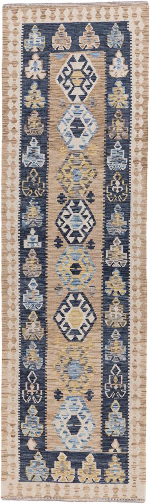 Afghanischer Teppich Kelim Afghan Heritage 9'6"x2'9" 9'6"x2'9", Perserteppich Handgewebt
