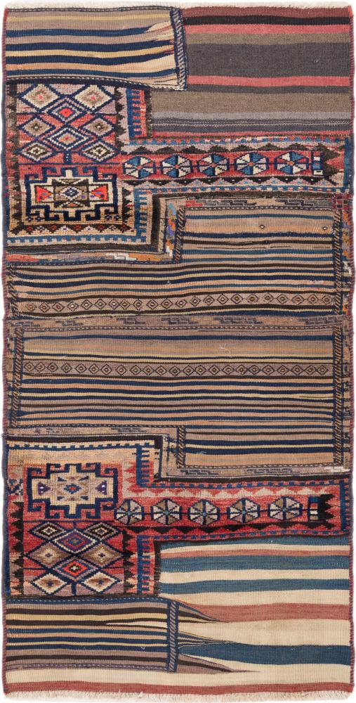 Persisk tæppe Nimbaft 168x82 168x82, Persisk tæppe Knyttet i hånden