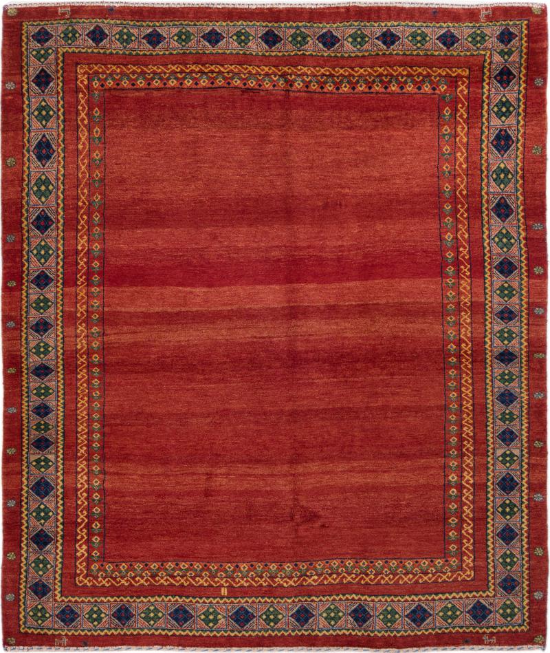 Alfombra persa Persia Gabbeh Loribaft Z 179x152 179x152, Alfombra persa Anudado a mano